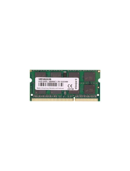 Memoria Ram 2power SODIMM DDR3L 8Gb 1600mhz 1.35v Bulk Multispeed / MEM5203S