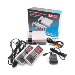 Consola de juegos Retro / 620 juegos en 1 / Av Out / Incluye dos mandos / 1187481 / EX-80509