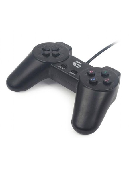 Mando Pc Gembird Jpd-Ub-01 / 10 Botones / Cable 1.4m / Negro / JPD-UB-01