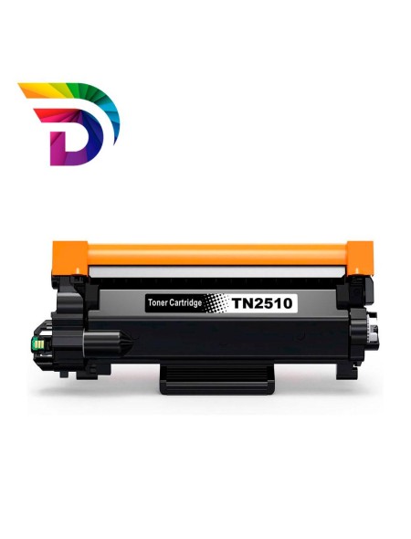 Toner compatible Dayma para BROTHER TN2510 Negro 1.200 pag.