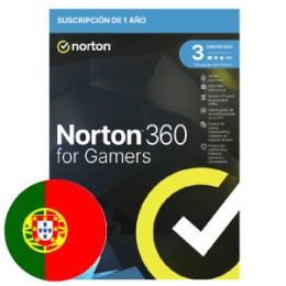 ÷ Norton 360 for gamers 50gb portugues 1 user 3 device 12mo box