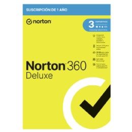 ÷ Norton 360 deluxe 25gb es 1 user 3 device 1 a?o **l. electronica