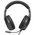 ÷ Headset mars gaming mh122 black ultra ligeros 184g drivers de neodimo 50mm microfono flexible jack 3
